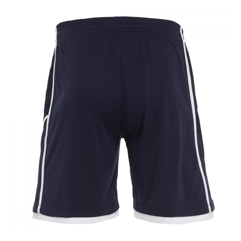 Fotbalové kraťasy Macron Algol - Barva: Černá/zelená, Velikost: 3XL