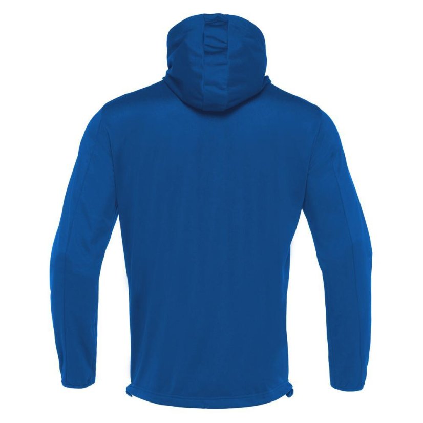 Sportovní mikina s celopropínacím zipem Macron Pan - Barva: Černá, Velikost: 3XL