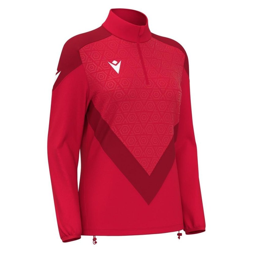 Triko Macron Anora 1/4 ZIP - Farba: Fialová, Veľkosť: S
