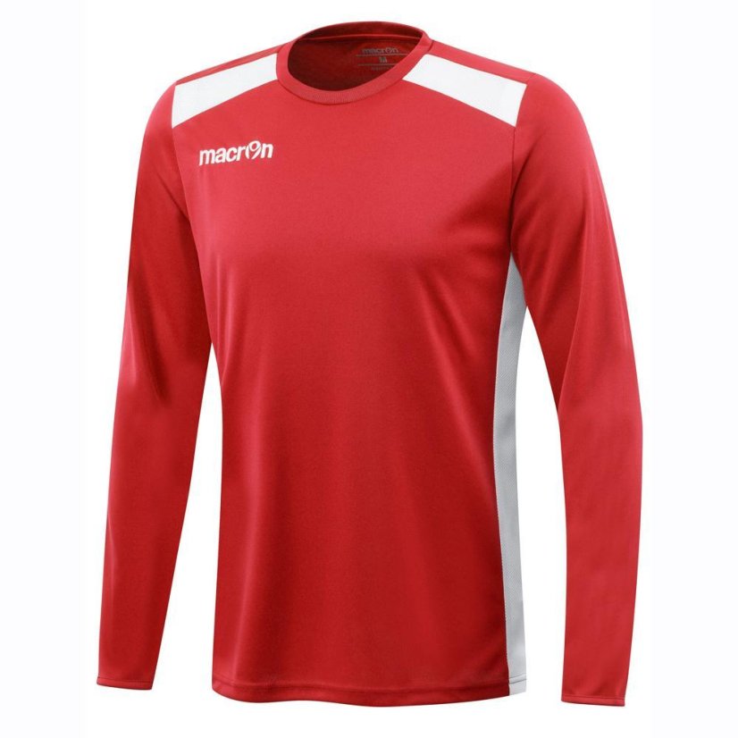 Dres Macron Sirius LS - Barva: Černá/červená, Velikost: 3XL