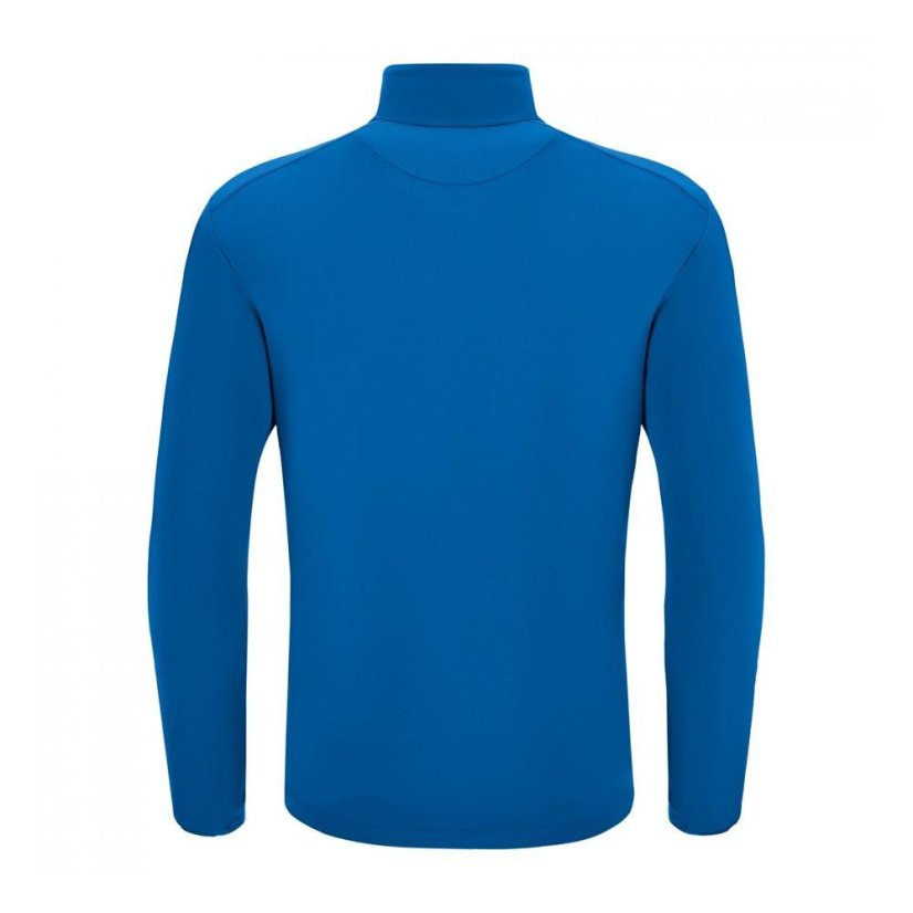 Mikina Macron Piave 1/4 ZIP - Barva: Světle modrá, Velikost: M