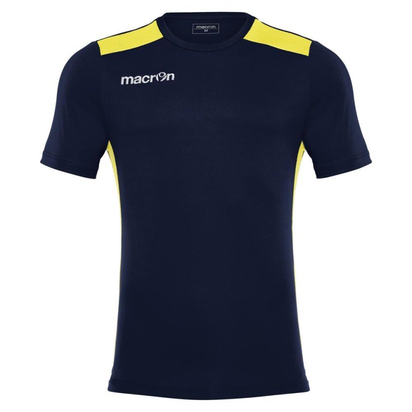 Dres Macron Sirius SS - Barva: Černá/červená, Velikost: 3XS