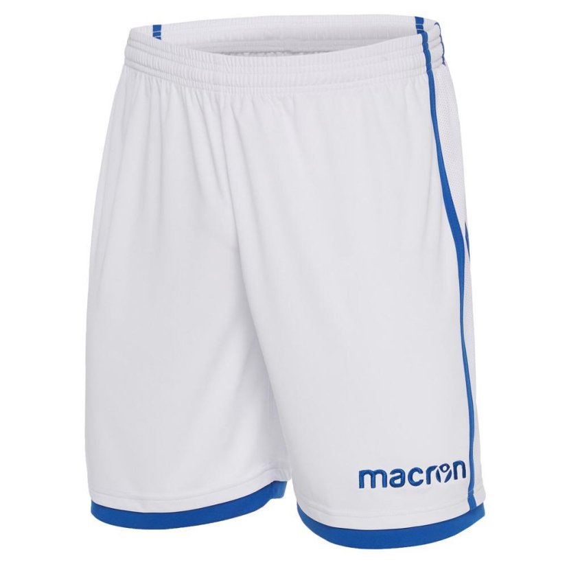 Fotbalové kraťasy Macron Algol - Barva: Černá/zelená, Velikost: 3XL