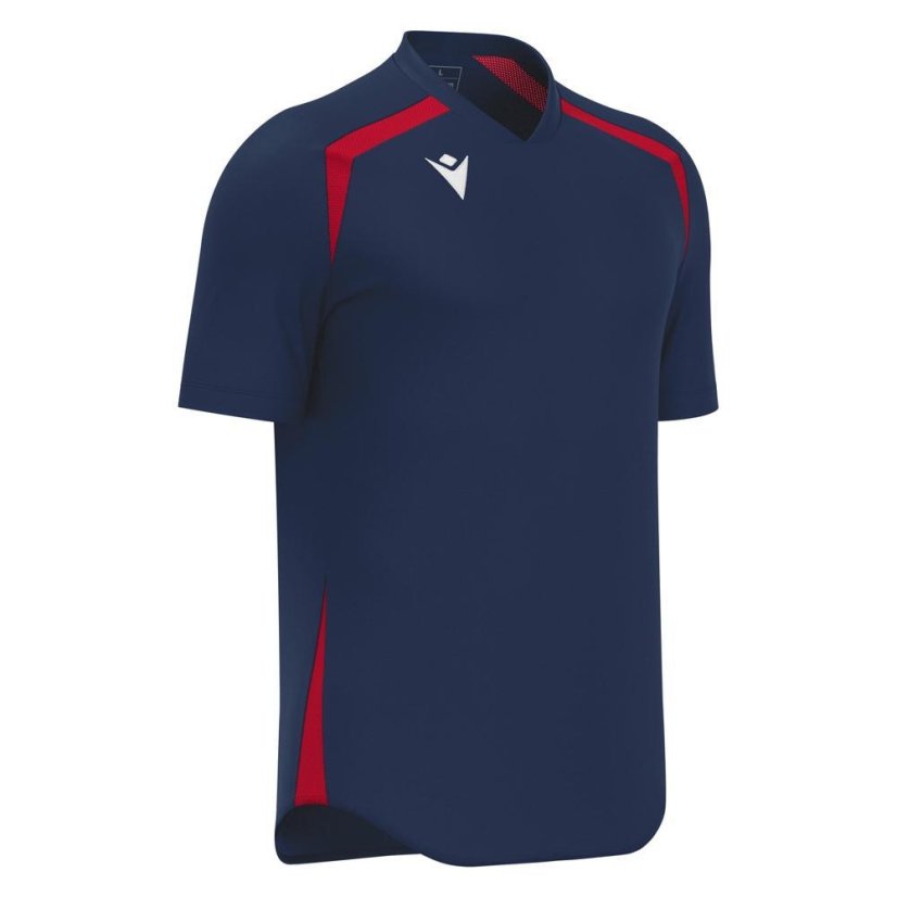 Dres Macron Wyrm - Farba: Čierna/červená, Veľkosť: L