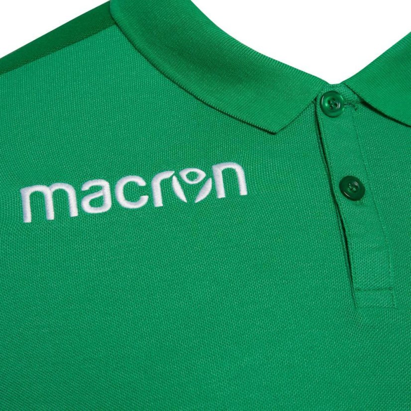 Sportovní polokošile Macron Shofar - Barva: Černá/červená, Velikost: 3XL