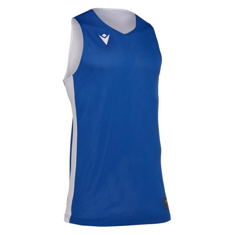 Sportovní dres bez rukávů Macron Propane Reversible - Barva: Černá/bílá, Velikost: 3XS