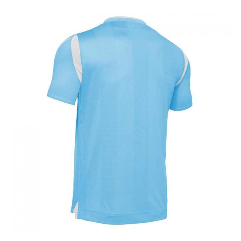 TOLIMAN SHIRT COL/WHT SS - Barva: Světle modrá/bílá, Velikost: 3XL