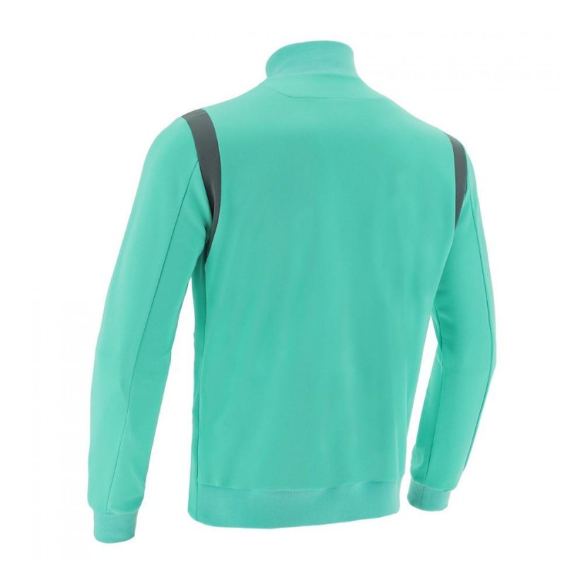 Sportovní mikina na zip Macron Bendis - Barva: Tyrkysová, Velikost: M