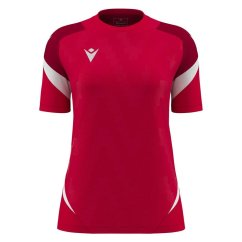 NAGA WOMAN SHIRT SS  RED/WHT | 800004460201 | S