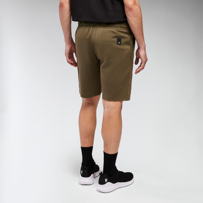 Sportovní kraťasy Macron Ath Icon Island - Barva: Černá, Velikost: 4XL