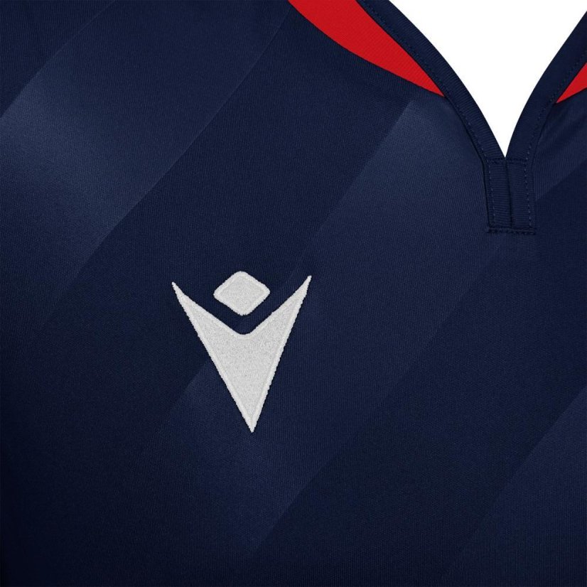 Dámský dres Macron Alya - Barva: Bílá/červená, Velikost: XXS