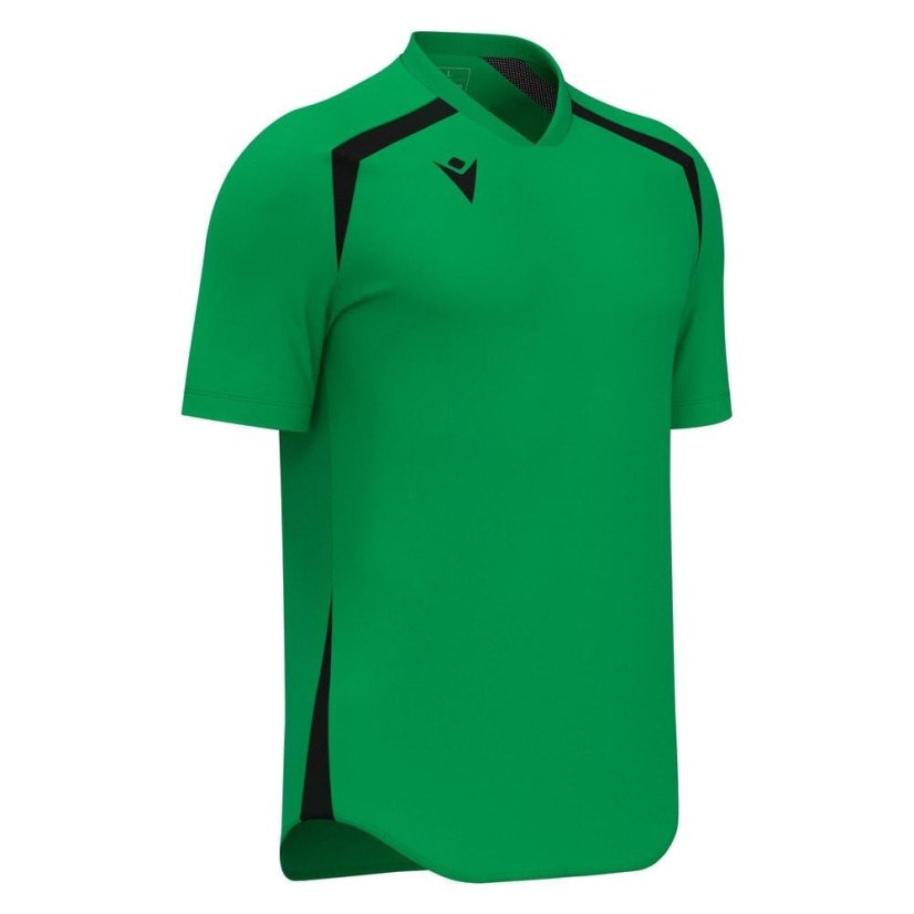 Dres Macron Wyrm - Farba: Čierna/červená, Veľkosť: L