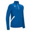 Mikina Macron Piave 1/4 ZIP - Barva: Světle modrá, Velikost: M