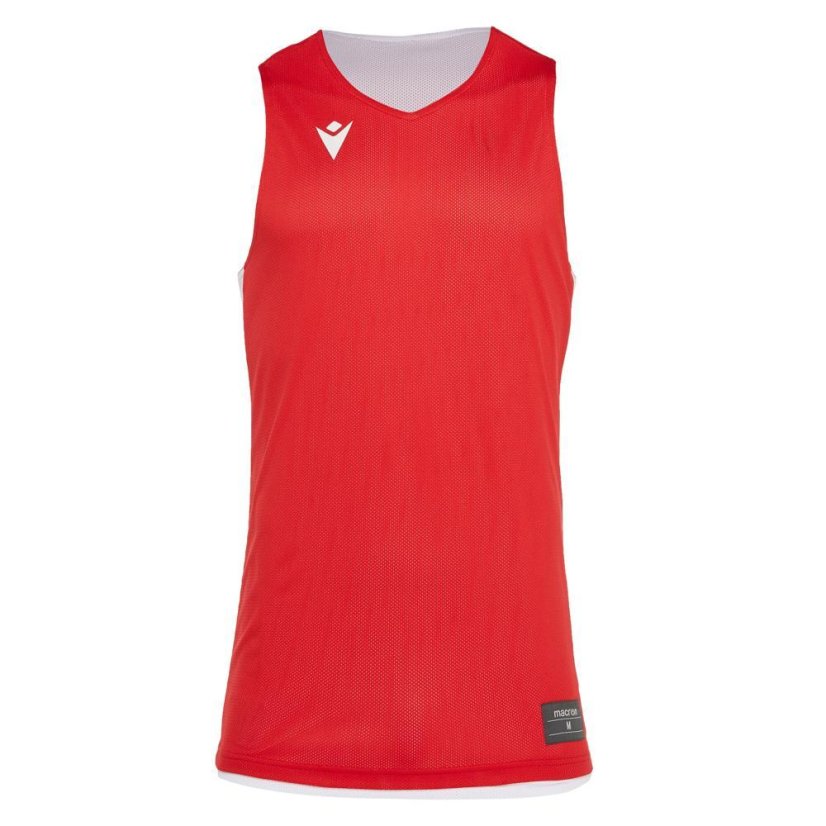 Sportovní dres bez rukávů Macron Propane Reversible - Barva: Černá/bílá, Velikost: 3XS