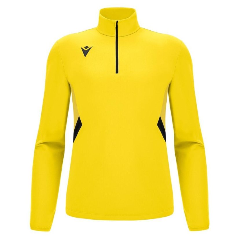 Mikina Macron Piave 1/4 ZIP - Barva: Světle modrá, Velikost: M