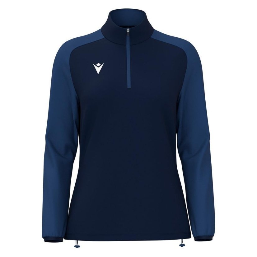 Top Macron Lena 1/4 Zip - Barva: Červená, Velikost: S