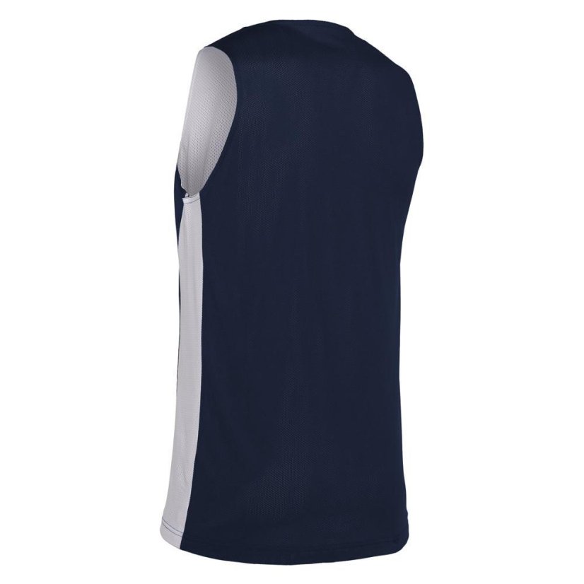 Sportovní dres bez rukávů Macron Propane Reversible - Barva: Černá/bílá, Velikost: 3XS
