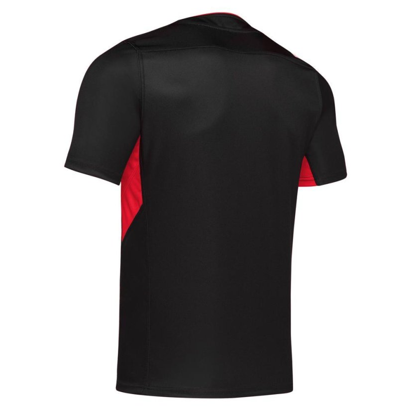Sportovní dres Macron Idmon - Farba: Čierna/červená, Veľkosť: 3XL
