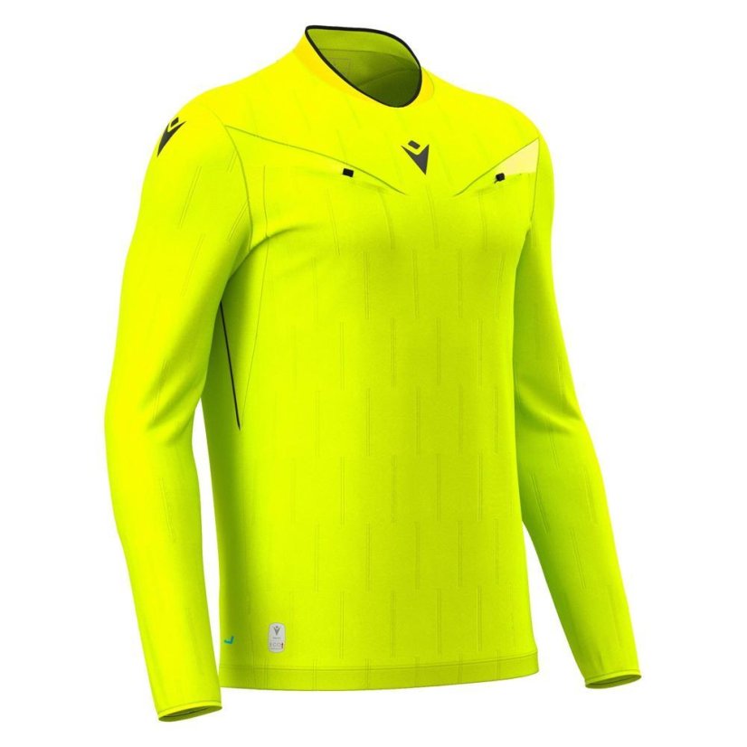 Rozhodcovský dres Macron Mendez Eco LS - Farba: Červená, Veľkosť: 3XL