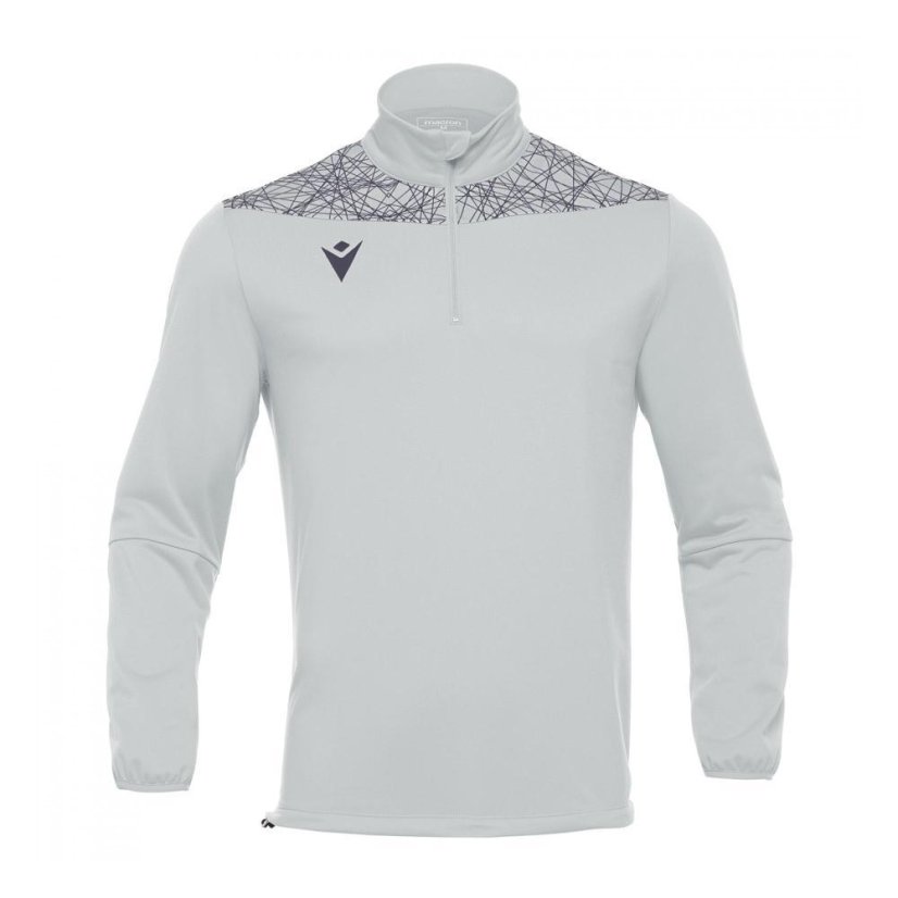 Tréninková mikina Macron Tagus - Barva: Šedá, Velikost: 3XS