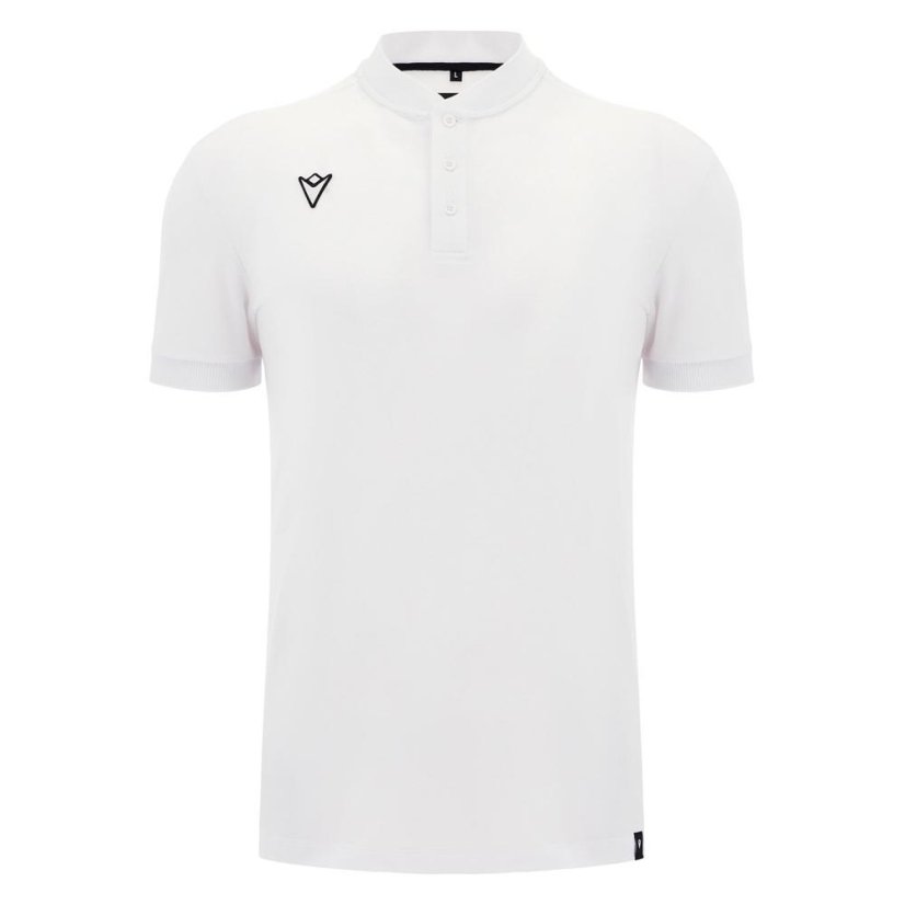 Triko Macron Ath Icon Nisiros Polo Korean Slim - Barva: Černá, Velikost: S