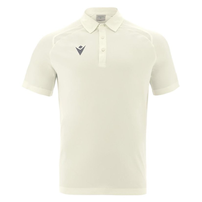 Polo tričko Macron Hutton SS - Farba: Biela, Veľkosť: M