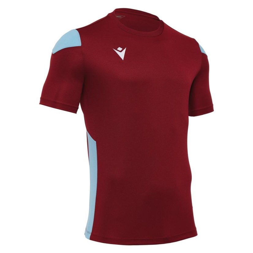 Dres Macron Polis - Farba: Čierna/červená, Veľkosť: L