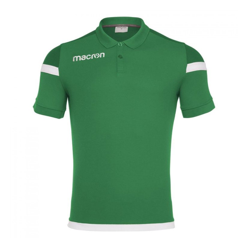 Sportovní polokošile Macron Shofar - Barva: Černá/červená, Velikost: 3XL