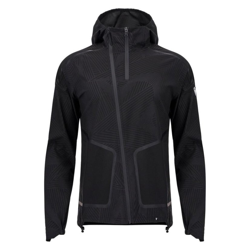 Bunda Macron Ath Icon Kea Tech Rainjacket - Barva: Černá, Velikost: S