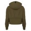 Sportovní oversize mikina s kapucí Macron Ath Icon Bloom - Farba: Armáda, Veľkosť: 3XL