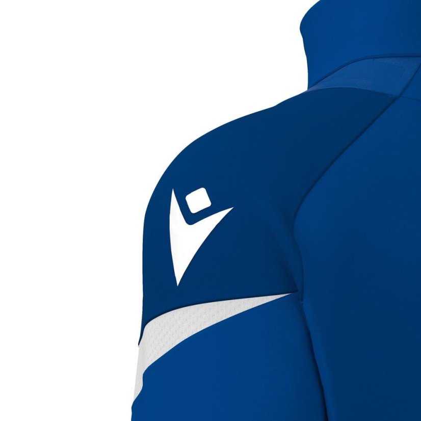 Sportovní top Macron Hollow 1/4 Zip - Barva: Černá/bílá, Velikost: L
