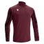 Triko Macron Naryn 1/4 ZIP - Barva: Lahvově zelená, Velikost: M