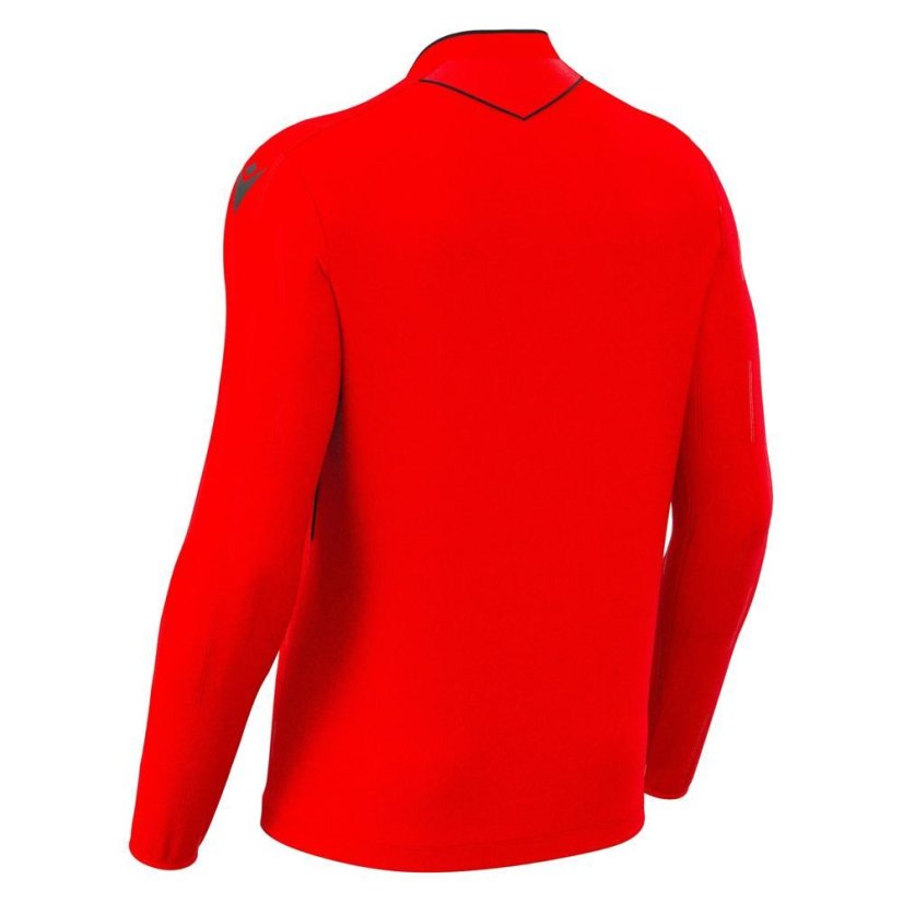 Rozhodcovský dres Macron Mendez Eco LS - Farba: Červená, Veľkosť: 3XL