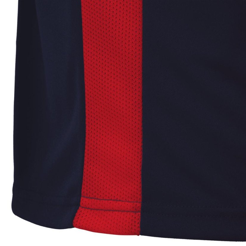 Dres Macron Sirius SS - Barva: Černá/červená, Velikost: 3XS