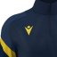 Sportovní top Macron Hollow 1/4 Zip - Barva: Černá/bílá, Velikost: L