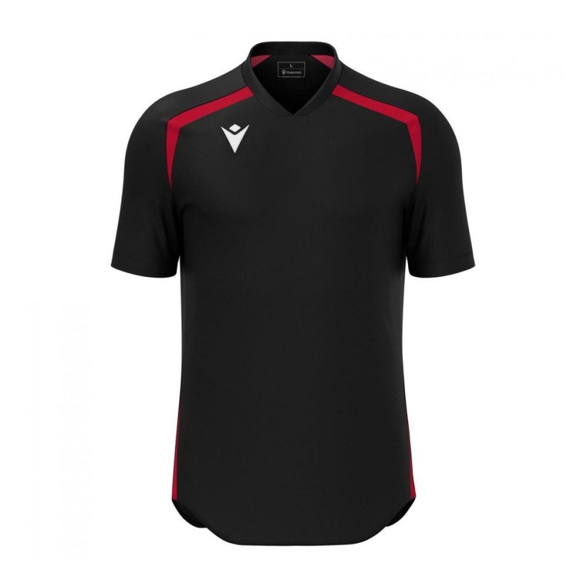 Dres Macron Wyrm - Farba: Čierna/červená, Veľkosť: L