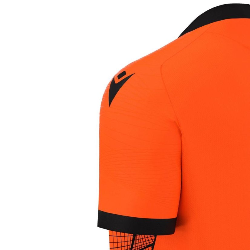 Dres Macron Wyvern Eco - Barva: Vínová/světle modrá, Velikost: M