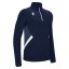 Mikina Macron Piave 1/4 ZIP - Barva: Světle modrá, Velikost: M