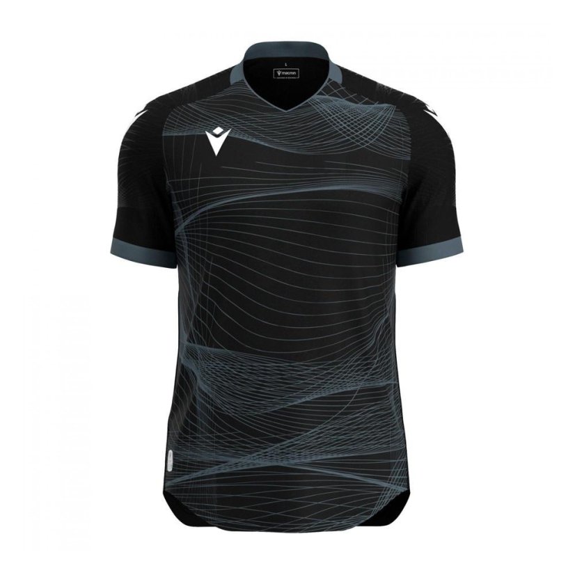 Dres Macron Wyvern Eco - Barva: Vínová/světle modrá, Velikost: M